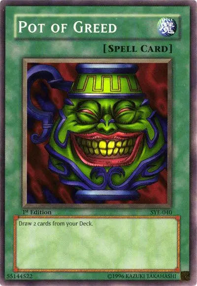 Pot of Greed [SYE-040] Common - Doe's Cards