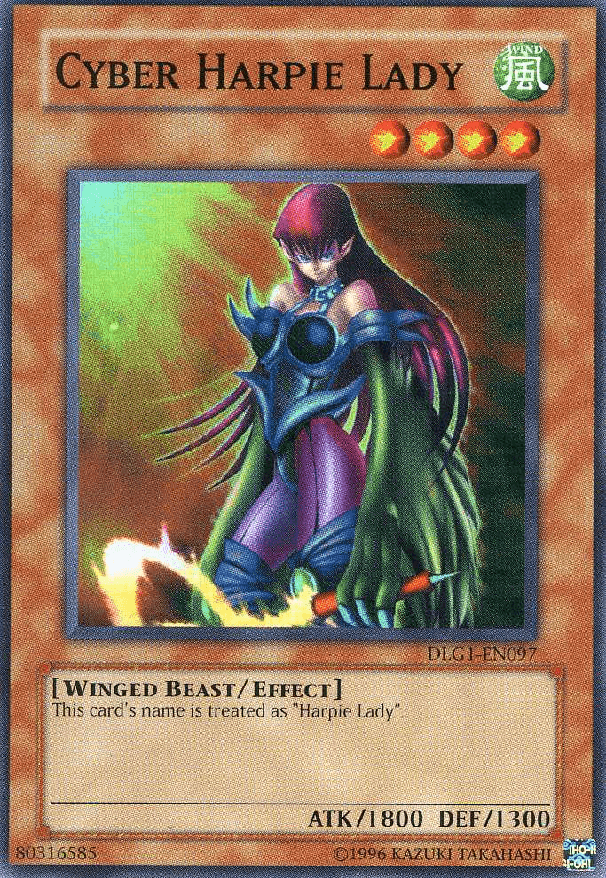 Cyber Harpie Lady [DLG1-EN097] Super Rare - Doe's Cards