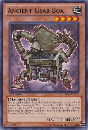 Ancient Gear Box [PRIO-EN032] Common - Doe's Cards