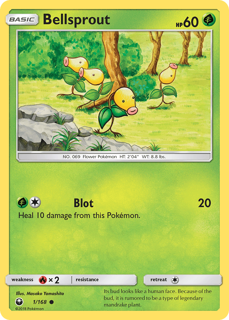 Bellsprout (1/168) [Sun & Moon: Celestial Storm] - Doe's Cards
