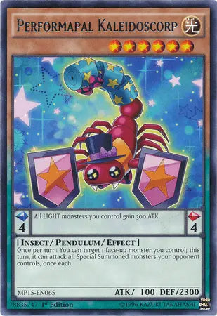 Performapal Kaleidoscorp [MP15-EN065] Rare - Doe's Cards