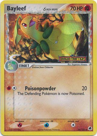 Bayleef (26/101) (Delta Species) (Stamped) [EX: Dragon Frontiers] - Doe's Cards