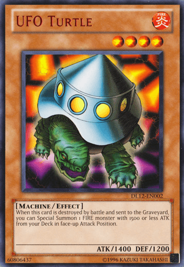 UFO Turtle (Red) [DL12-EN002] Rare - Doe's Cards