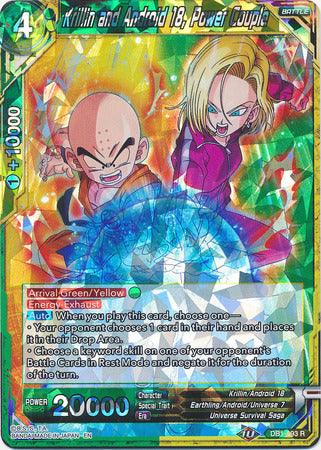 Krillin and Android 18, Power Couple (DB1-093) [Dragon Brawl] - Doe's Cards