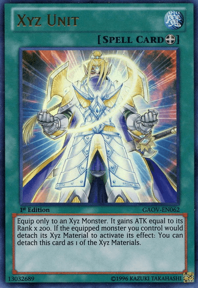 Xyz Unit [GAOV-EN062] Ultra Rare - Doe's Cards