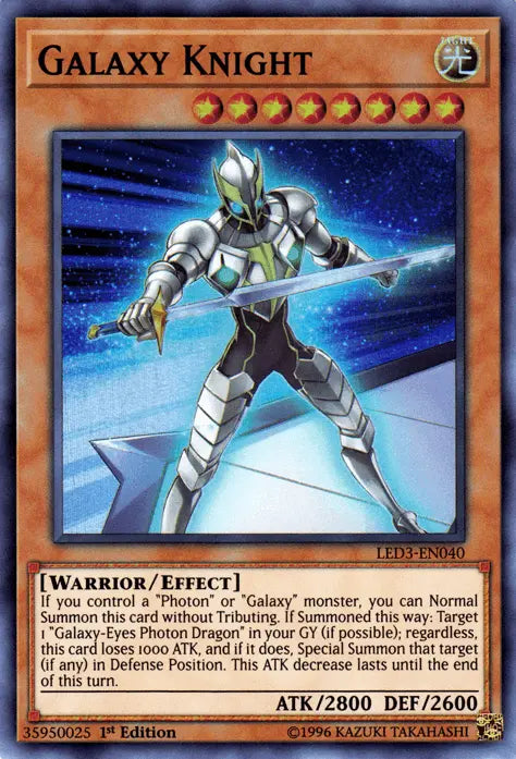Galaxy Knight [ZTIN-EN012] Ultra Rare - Doe's Cards
