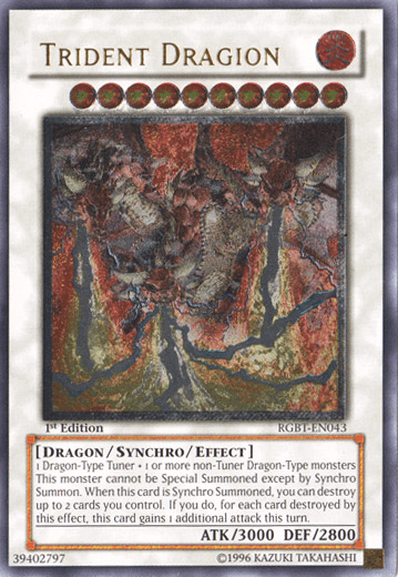 Trident Dragion [RGBT-EN043] Ultimate Rare - Doe's Cards