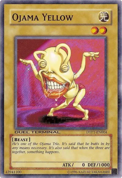Ojama Yellow [DTP1-EN004] Common - Doe's Cards