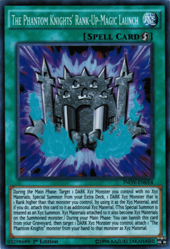 The Phantom Knights' Rank-Up-Magic Launch [INOV-EN054] Super Rare - Doe's Cards