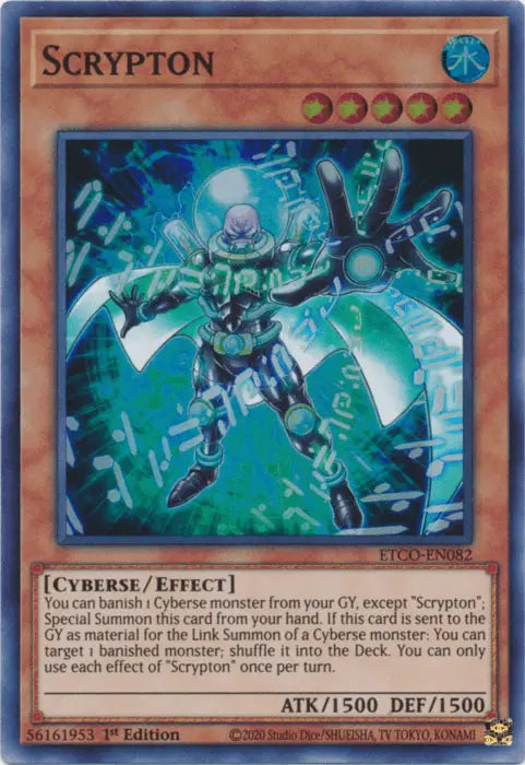 Scrypton [ETCO-EN082] Super Rare - Doe's Cards