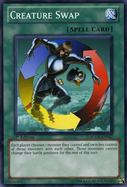 Creature Swap [SDDL-EN027] Common - Doe's Cards