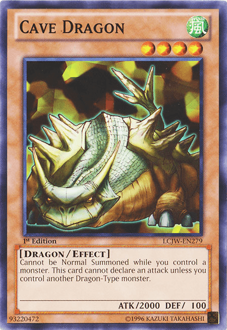 Cave Dragon [LCJW-EN279] Common - Doe's Cards