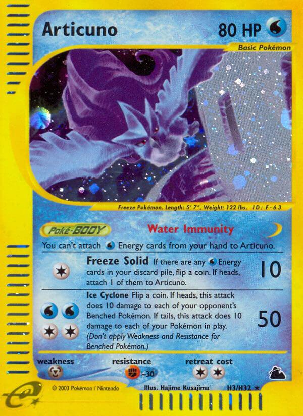 Articuno (H3/H32) [Skyridge] - Doe's Cards