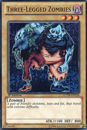 Three-Legged Zombies [LCYW-EN226] Super Rare - Doe's Cards