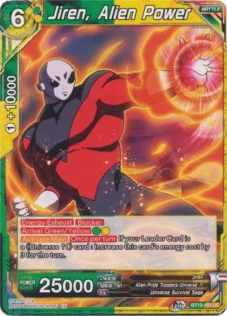 Jiren, Alien Power (BT10-151) [Rise of the Unison Warrior] - Doe's Cards