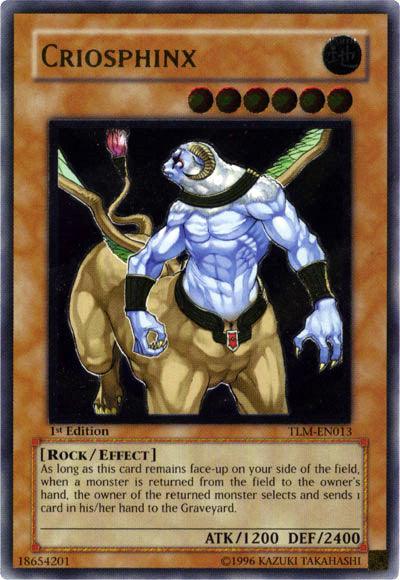 Criosphinx [TLM-EN013] Ultimate Rare - Doe's Cards