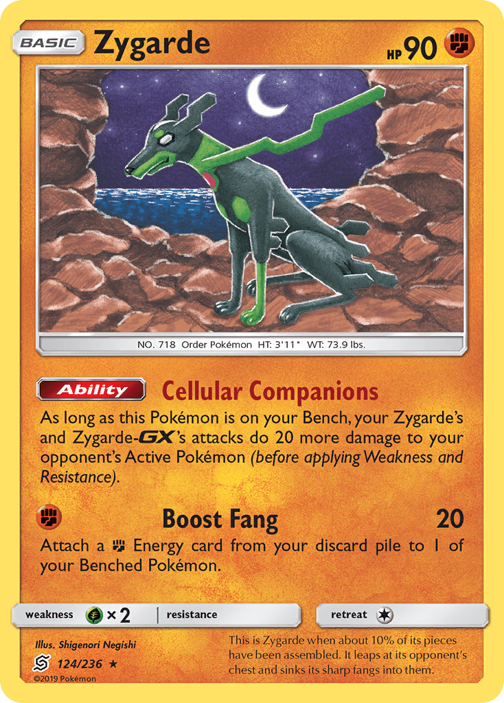 Zygarde (124/236) [Sun & Moon: Unified Minds] - Doe's Cards