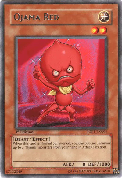 Ojama Red [RGBT-EN096] Rare - Doe's Cards