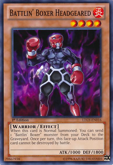 Battlin' Boxer Headgeared [LTGY-EN016] Common - Doe's Cards