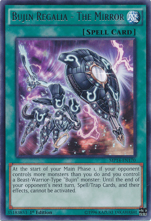 Bujin Regalia - The Mirror [MP14-EN170] Rare - Doe's Cards