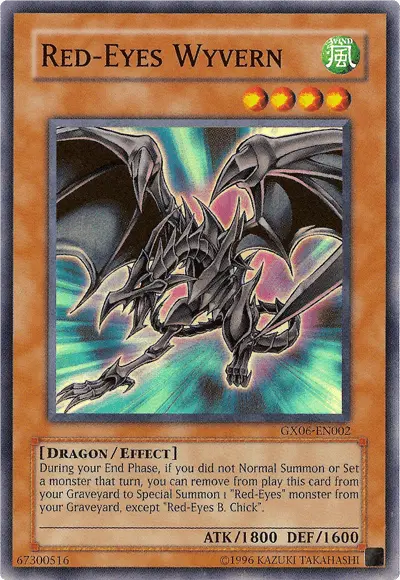 Red-Eyes Wyvern [GX06-EN002] Super Rare - Doe's Cards