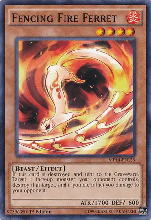 Fencing Fire Ferret [MP14-EN123] Common - Doe's Cards