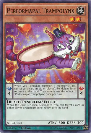 Performapal Trampolynx [SP15-EN021] Common - Doe's Cards