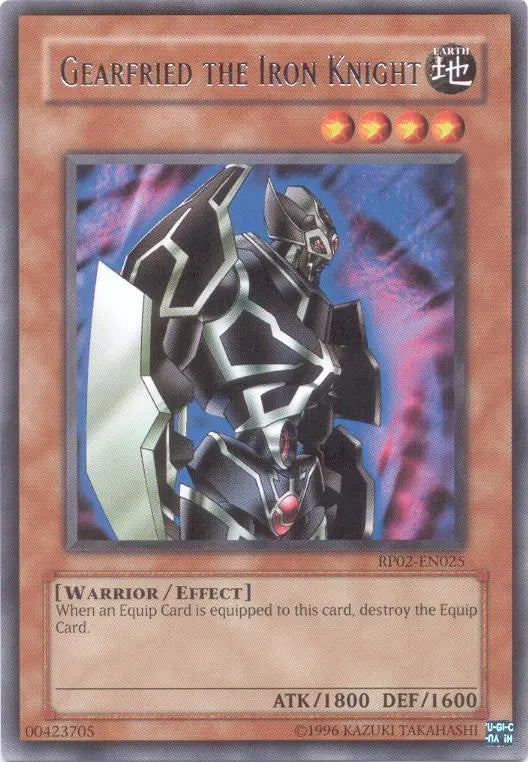 Gearfried the Iron Knight [RP02-EN025] Rare - Doe's Cards