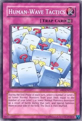 Human-Wave Tactics [DR2-EN217] Common - Doe's Cards