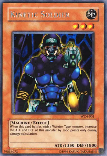 Kinetic Soldier [WC4-002] Secret Rare - Doe's Cards