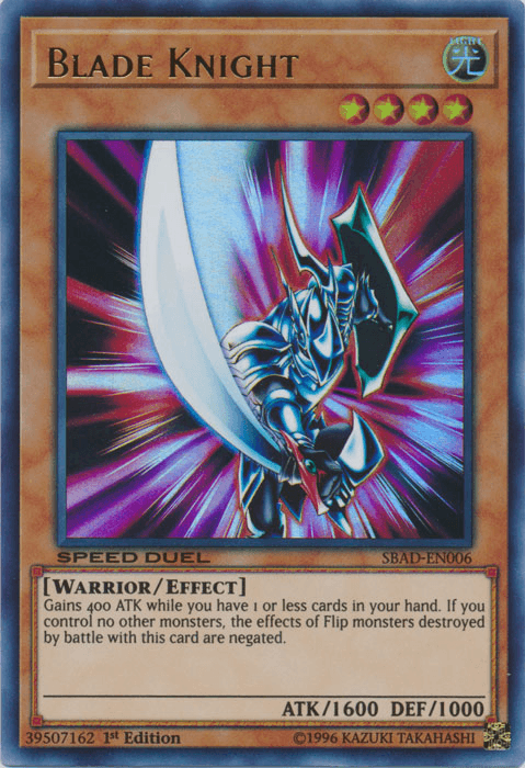 Blade Knight [SBAD-EN006] Ultra Rare - Doe's Cards