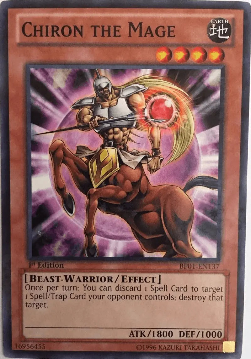 Chiron the Mage [BP01-EN137] Starfoil Rare - Doe's Cards