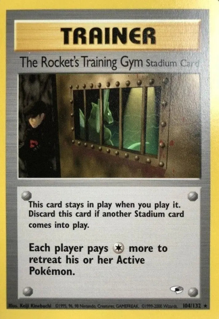 The Rocket's Training Gym (104/132) [Gym Heroes Unlimited] - Doe's Cards