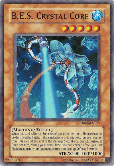 B.E.S. Crystal Core [DR04-EN021] Super Rare - Doe's Cards