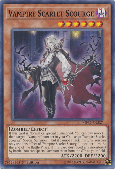 Vampire Scarlet Scourge [MP19-EN237] Common - Doe's Cards