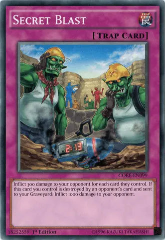 Secret Blast [CORE-EN099] Common - Doe's Cards