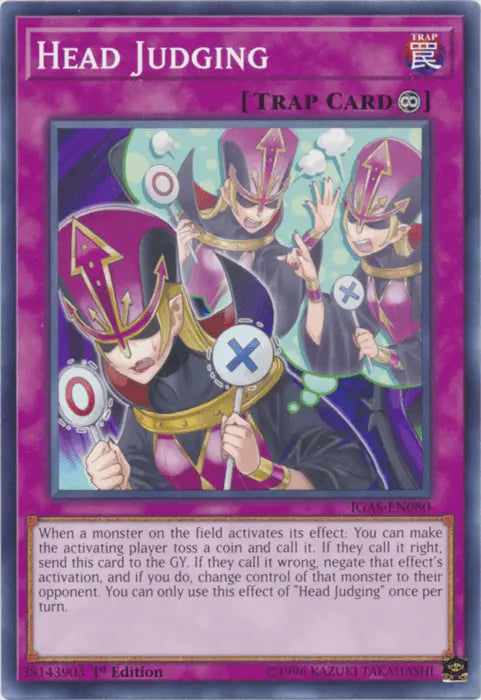 Head Judging [IGAS-EN080] Common - Doe's Cards