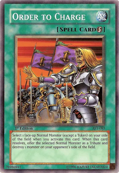 Order to Charge [AST-085] Common - Doe's Cards