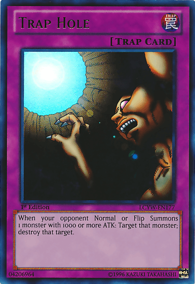 Trap Hole [LCYW-EN177] Ultra Rare - Doe's Cards