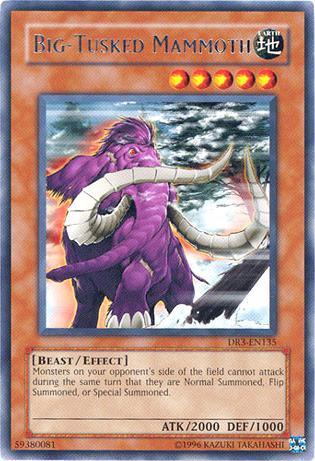 Big-Tusked Mammoth [DR3-EN135] Rare - Doe's Cards