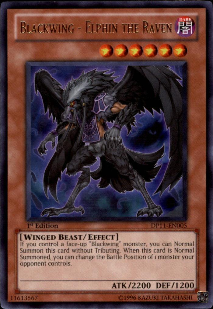 Blackwing - Elphin the Raven [DP11-EN005] Rare - Doe's Cards