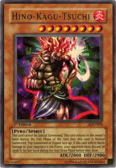 Hino-Kagu-Tsuchi [LOD-070] Ultra Rare - Doe's Cards