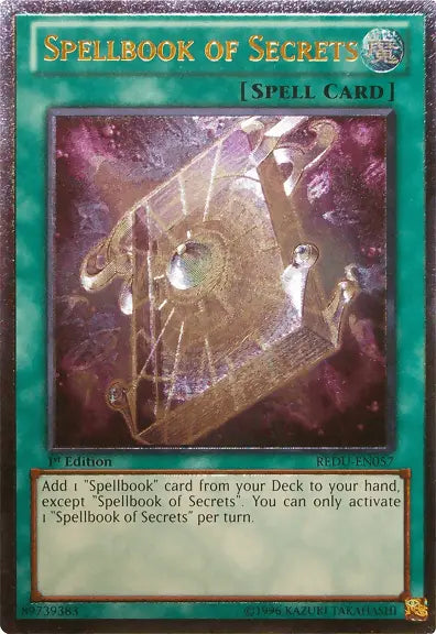 Spellbook of Secrets [REDU-EN057] Ultimate Rare - Doe's Cards