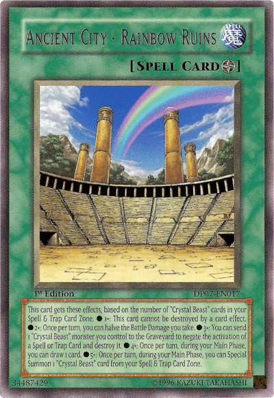 Ancient City - Rainbow Ruins [DP07-EN017] Rare - Doe's Cards