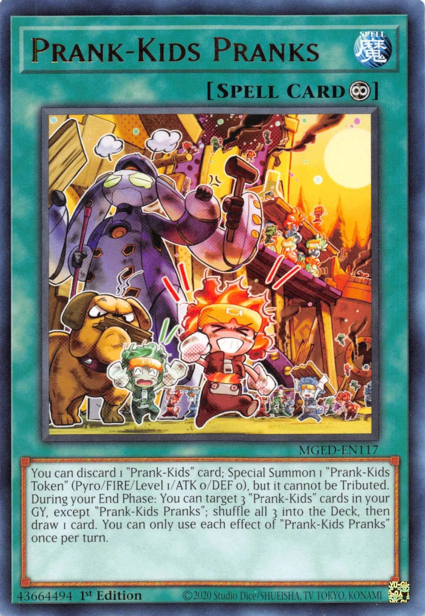 Prank-Kids Pranks [MGED-EN117] Rare - Doe's Cards