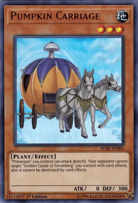 Pumpkin Carriage [BLRR-EN005] Ultra Rare - Doe's Cards