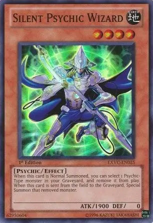 Silent Psychic Wizard [EXVC-EN025] Super Rare - Doe's Cards