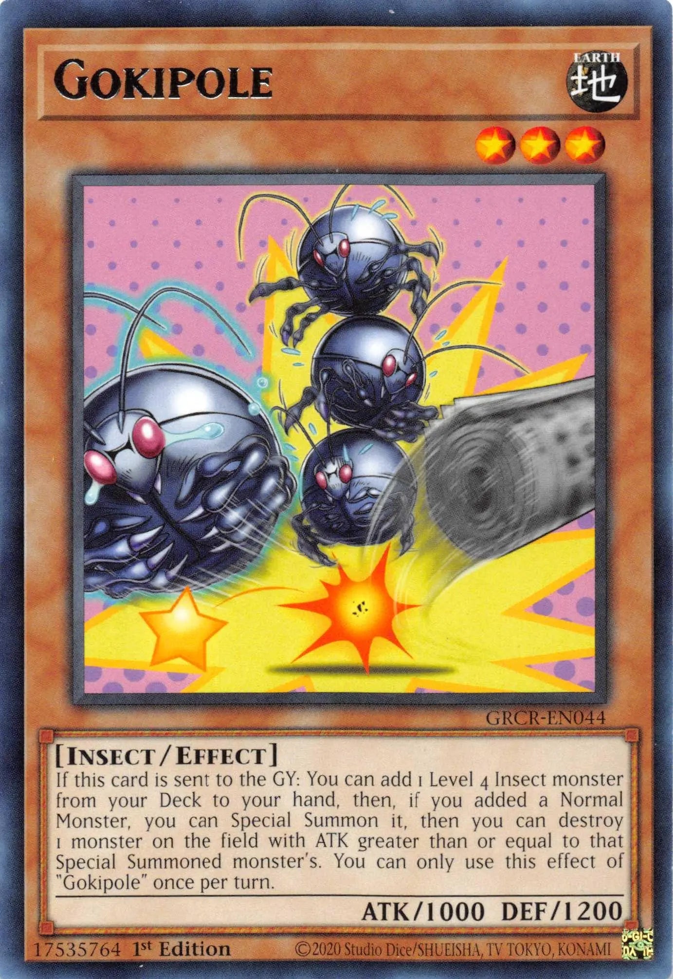 Gokipole [GRCR-EN044] Rare - Doe's Cards