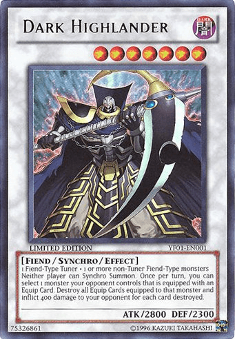 Dark Highlander [YF01-EN001] Ultra Rare - Doe's Cards