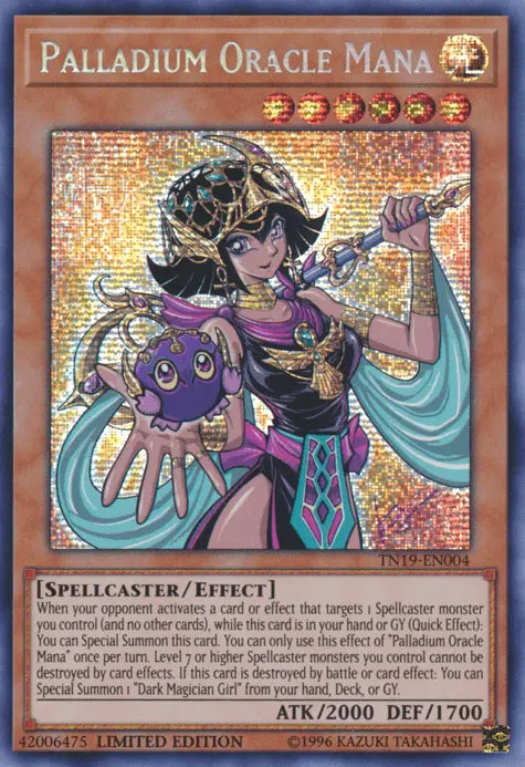 Palladium Oracle Mana [TN19-EN004] Prismatic Secret Rare - Doe's Cards
